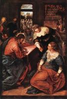 Jacopo Robusti Tintoretto - Christ in the House of Martha and Mary